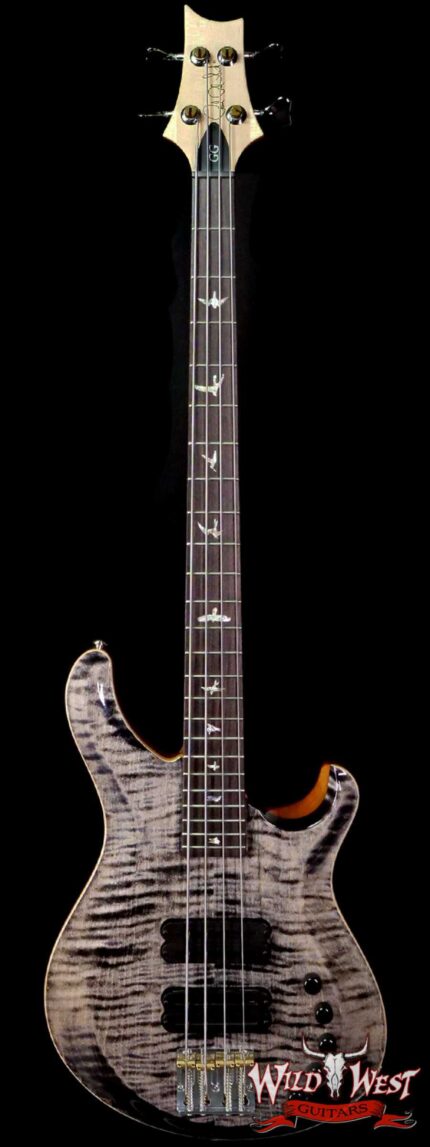 Paul Reed Smith PRS Grainger 4 String Bass Guitar Quartersawn Maple Neck Rosewood Fingerboard Charcoal