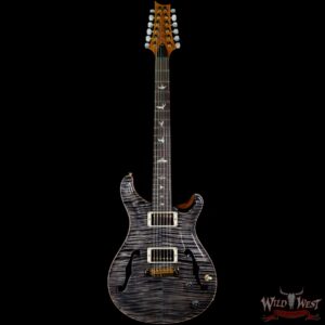 Paul Reed Smith PRS Core Flame 10 Top Hollowbody I HB1 12-String Rosewood Fingerboard Charcoal - Image 3