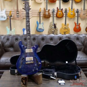 Paul Reed Smith PRS Core 10 Top Hollowbody II Piezo HB2P Rosewood Fingerboard Violet Sapphire Burst - Image 5