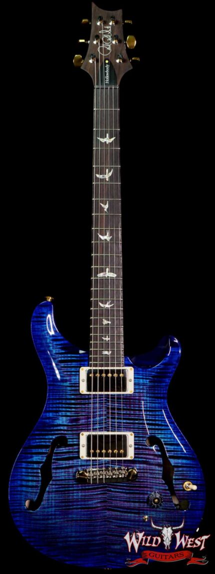 Paul Reed Smith PRS Core 10 Top Hollowbody II Piezo HB2P Rosewood Fingerboard Violet Sapphire Burst