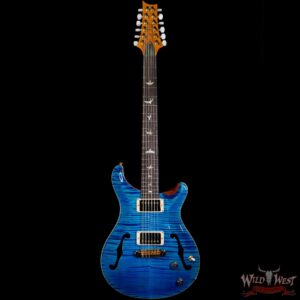 Paul Reed Smith PRS Core Flame Maple Top Hollowbody I HB1 12-String Rosewood Fingerboard Aquamarine - Image 3