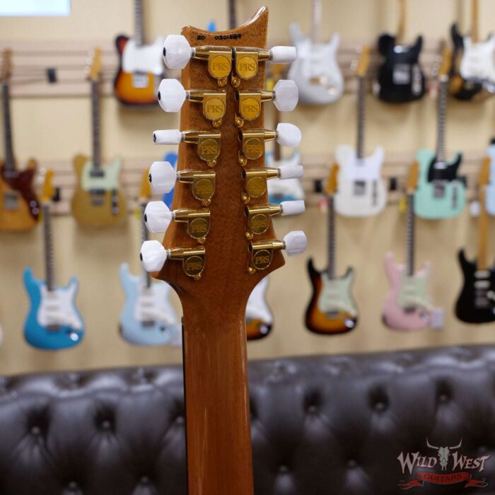 Paul Reed Smith PRS Core Flame Maple Top Hollowbody I HB1 12-String Rosewood Fingerboard Aquamarine - Image 10