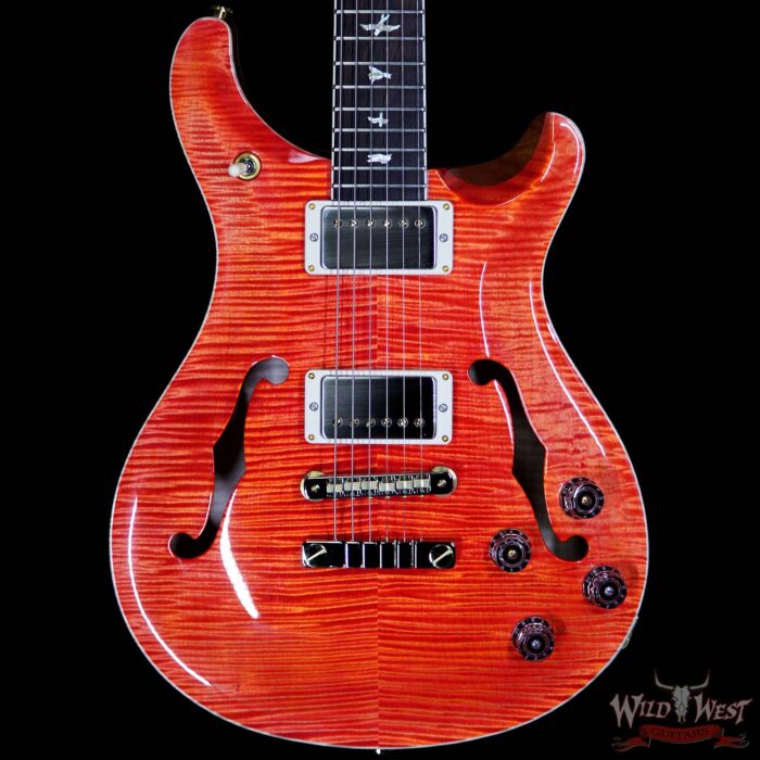 PRS Wild West Guitars 20th Anniversary Limited Run # 12 of 40 Wood Library Artist Package McCarty 594 Hollowbody II Salmon(Private Stock Color) - Image 4