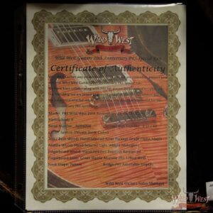 PRS Wild West Guitars 20th Anniversary Limited Run # 12 of 40 Wood Library Artist Package McCarty 594 Hollowbody II Salmon(Private Stock Color) - Image 17