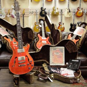 PRS Wild West Guitars 20th Anniversary Limited Run # 12 of 40 Wood Library Artist Package McCarty 594 Hollowbody II Salmon(Private Stock Color) - Image 12