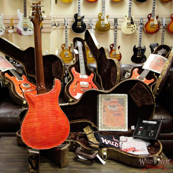 PRS Wild West Guitars 20th Anniversary Limited Run # 12 of 40 Wood Library Artist Package McCarty 594 Hollowbody II Salmon(Private Stock Color) - Image 15