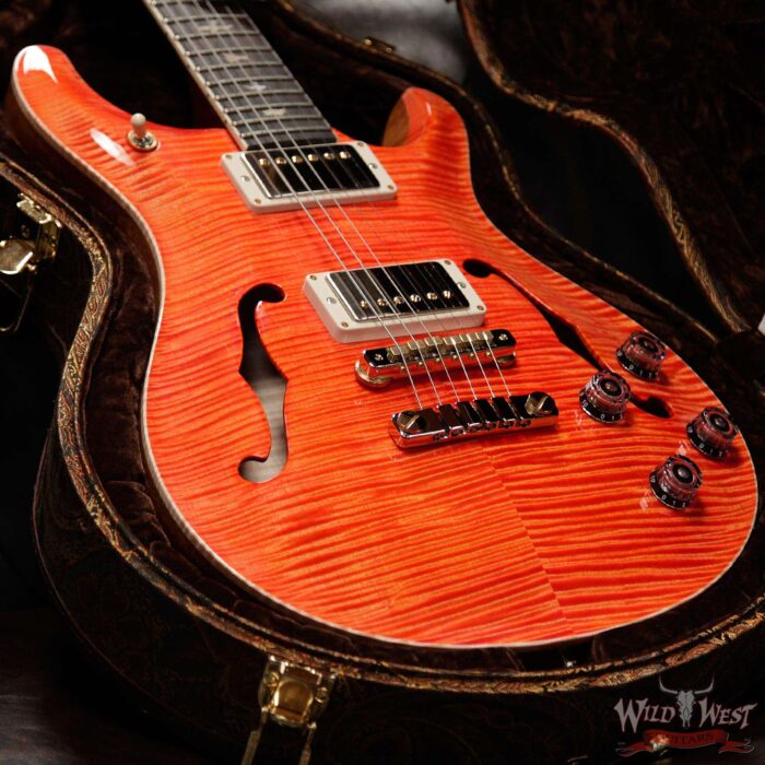 PRS Wild West Guitars 20th Anniversary Limited Run # 12 of 40 Wood Library Artist Package McCarty 594 Hollowbody II Salmon(Private Stock Color) - Image 14