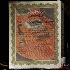 PRS Wild West Guitars 20th Anniversary Limited Run # 11 of 40 Wood Library Artist Package McCarty 594 Hollowbody II Salmon(Private Stock Color) - Image 16