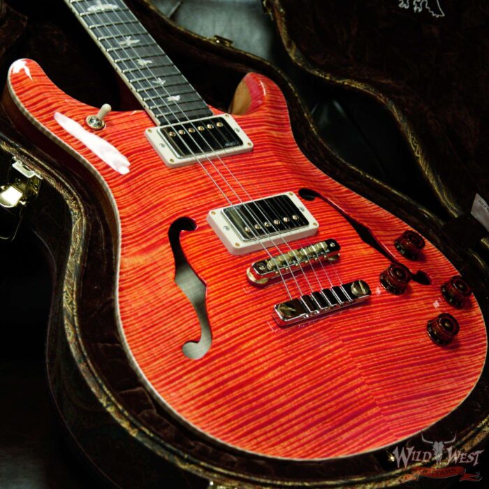 PRS Wild West Guitars 20th Anniversary Limited Run # 14 of 40 Wood Library Artist Package McCarty 594 Hollowbody II Salmon(Private Stock Color) - Image 14