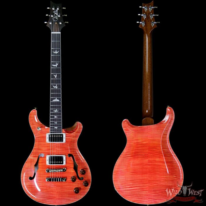 PRS Wild West Guitars 20th Anniversary Limited Run # 14 of 40 Wood Library Artist Package McCarty 594 Hollowbody II Salmon(Private Stock Color) - Image 2
