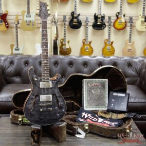 PRS Wild West Guitars 20th Anniversary Limited Run # 18 of 40 Wood Library Artist Package McCarty 594 Hollowbody II Charcoal - Image 8