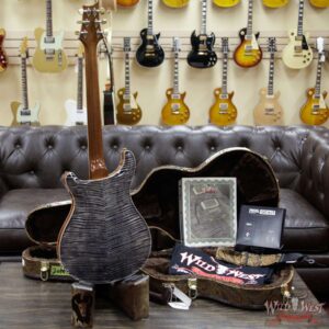 PRS Wild West Guitars 20th Anniversary Limited Run # 18 of 40 Wood Library Artist Package McCarty 594 Hollowbody II Charcoal - Image 11