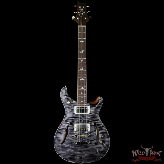 PRS Wild West Guitars 20th Anniversary Limited Run # 18 of 40 Wood Library Artist Package McCarty 594 Hollowbody II Charcoal - Image 3
