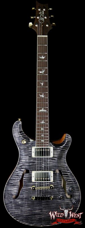 PRS Wild West Guitars 20th Anniversary Limited Run # 18 of 40 Wood Library Artist Package McCarty 594 Hollowbody II Charcoal