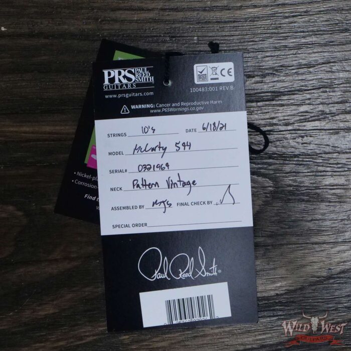 Paul Reed Smith PRS Core McCarty 594 Hollowbody II HB2 Purple Iris - Image 12