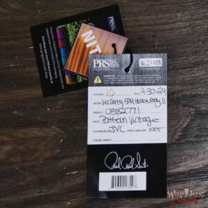Paul Reed Smith PRS Core Series McCarty 594 Hollowbody II Yellow Tiger 5.80 LBS - Image 12
