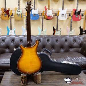 Paul Reed Smith PRS Core Flame Top Hollowbody II Piezo HB2 Rosewood Fingerboard Tobacco Burst - Image 9