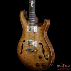 2018 PRS Private Stock 7155 Hollowbody I Piezo HBI Figured Cedar Top Brazilian Rosewood Fretboard Natural - Image 2