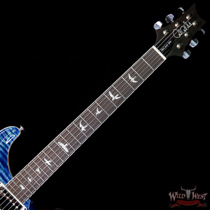Paul Reed Smith PRS Flame Maple Top McCarty 594 Brazilian Rosewood Fretboard River Blue - Image 9