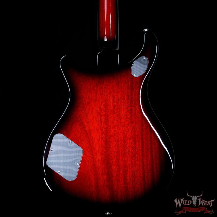 PRS Paul Reed Smith Flame Maple 10 Top McCarty 594 Rosewood Fretboard Blood Orange Smokeburst - Image 7