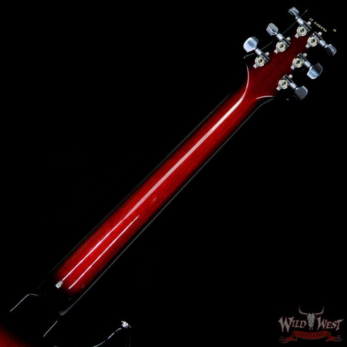 PRS Paul Reed Smith Flame Maple 10 Top McCarty 594 Rosewood Fretboard Blood Orange Smokeburst - Image 11