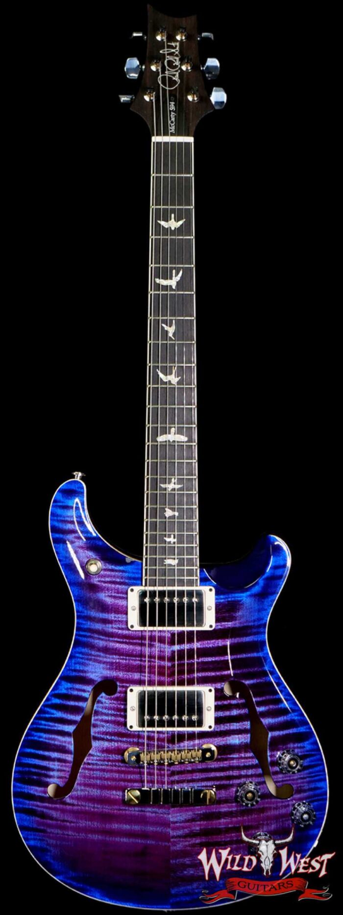 Paul Reed Smith PRS Core McCarty 594 Hollowbody II HB2 Violet Blue Burst - Image 1