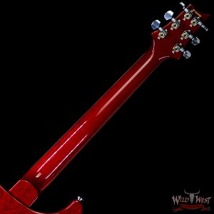 PRS McCarty 594 Soapbar P90 Flame Maple Top Rosewood Fingerboard Blood Orange - Image 11