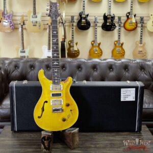 Paul Reed Smith PRS Limited Edition Special 22 Semi-Hollow East Indian Rosewood Board Santana Yellow - Image 8