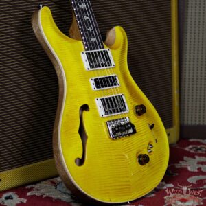Paul Reed Smith PRS Limited Edition Special 22 Semi-Hollow East Indian Rosewood Board Santana Yellow - Image 9
