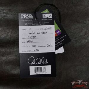 Paul Reed Smith PRS 10 Top Custom 22 Piezo P22 Ebony Fingerboard Fire Red Smokeburst - Image 11