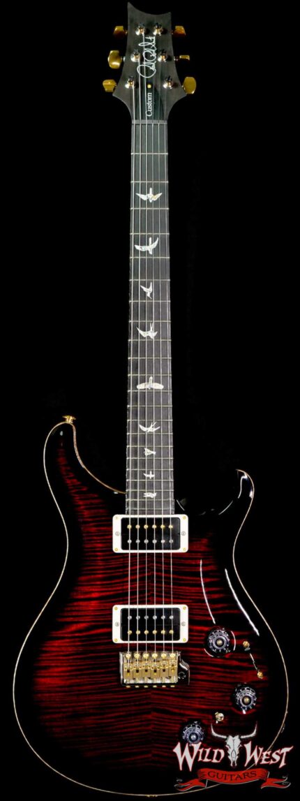Paul Reed Smith PRS 10 Top Custom 22 Piezo P22 Ebony Fingerboard Fire Red Smokeburst