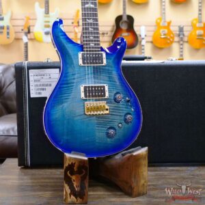 Paul Reed Smith PRS Core Model Flame Maple Top Custom 22 Piezo Rosewood Board Blue Crab Blue Burst - Image 7