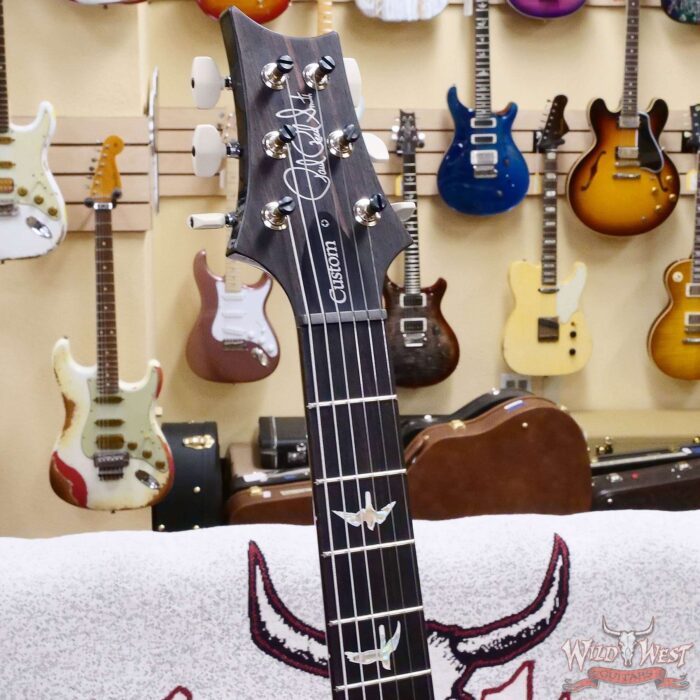 Paul Reed Smith PRS Core Series Custom 24 Piezo Rosewood Fingerboard Gray Black 7.65 LBS - Image 6