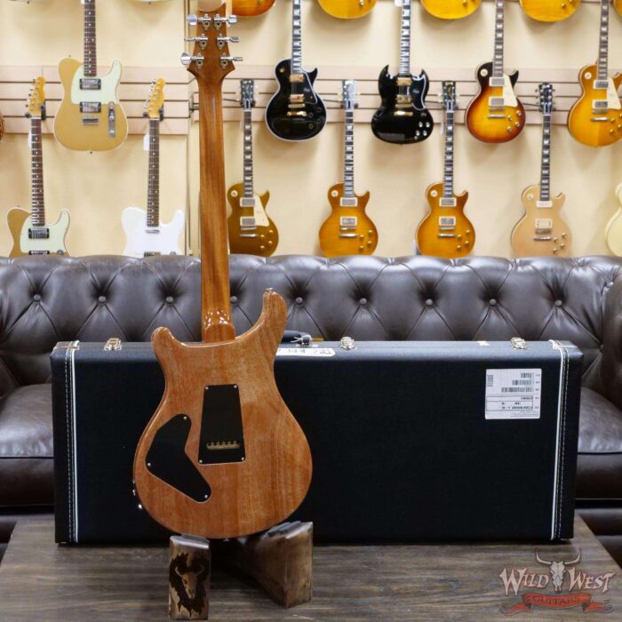 Paul Reed Smith PRS Core Model Custom 24 Piezo P24 Flame Maple Top Indian Rosewood Fingerboard Blue Matteo - Image 9