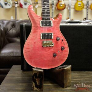 Paul Reed Smith PRS Custom 24 Piezo P24 Flame Maple Top Rosewood Fingerboard Bonnie Pink - Image 12