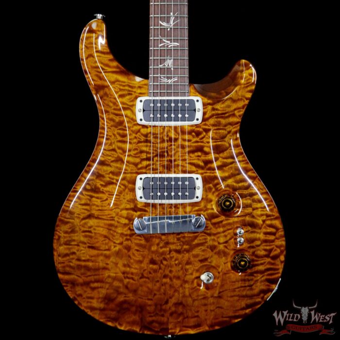 Paul Reed Smith Artist Package Paul’s Guitar Quilt Maple Top Hondouran Rosewood Board Yellow Tiger - Image 3