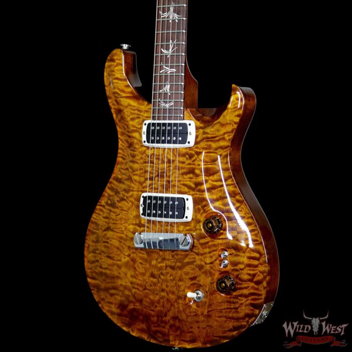 Paul Reed Smith Artist Package Paul’s Guitar Quilt Maple Top Hondouran Rosewood Board Yellow Tiger - Image 2