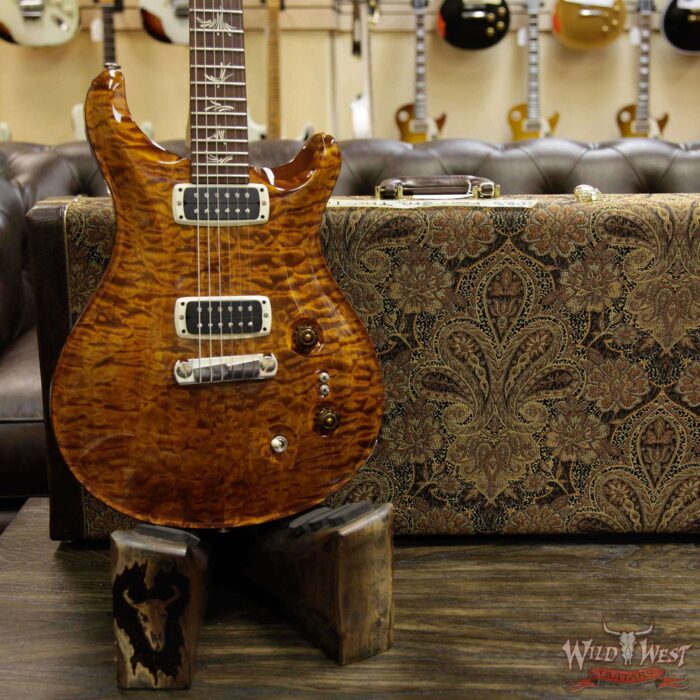 Paul Reed Smith Artist Package Paul’s Guitar Quilt Maple Top Hondouran Rosewood Board Yellow Tiger - Image 13