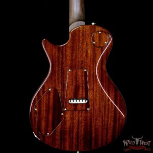 PRS Private Stock 6049 Singlecut Tremolo Brazilian Rosewood Neck Ebony Board Tiger Eye Smoked Burst - Image 7