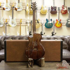 PRS Private Stock 6049 Singlecut Tremolo Brazilian Rosewood Neck Ebony Board Tiger Eye Smoked Burst - Image 15