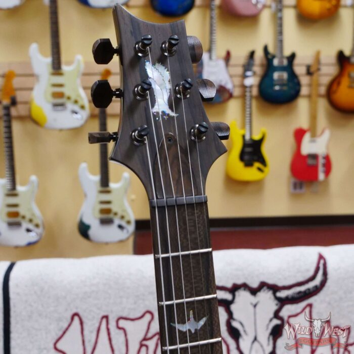 Paul Reed Smith PRS Private Stock Limited Edition Special Semi-Hollow Black Limba Back & Neck Ziricote Board Citrus Glow - Image 7