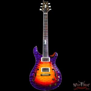Paul Reed Smith PRS Private Stock # 10308 Quilt Top McCarty 594 Hollowbody II Piezo Brazilian Rosewood Fingerboard Indian Ocean Sunset - Image 3