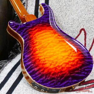 Paul Reed Smith PRS Private Stock # 10308 Quilt Top McCarty 594 Hollowbody II Piezo Brazilian Rosewood Fingerboard Indian Ocean Sunset - Image 12
