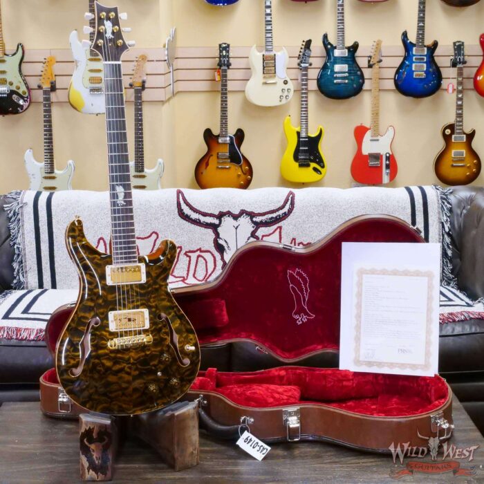 Paul Reed Smith PRS Private Stock # 10309 McCarty 594 Hollowbody I Piezo Brazilian Rosewood Fingerboard Tiger Eye - Image 6