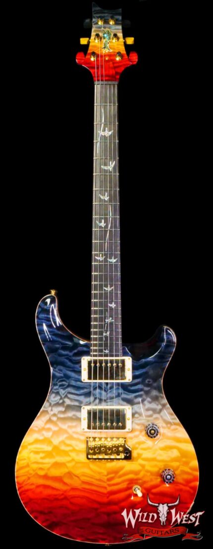Paul Reed Smith PRS Private Stock #10381 Quilt Maple Custom 24 Flame Maple Neck with Brazilian Rosewood Fingerboard Galaxy Fade