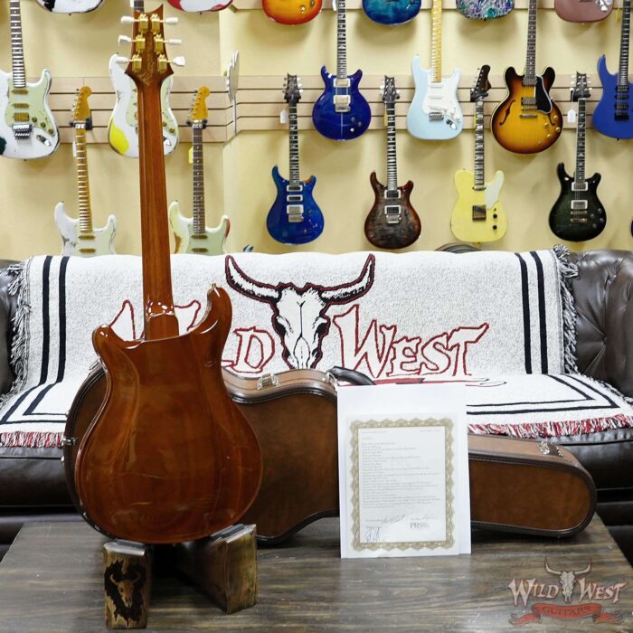 Preowned 2023 Paul Reed Smith PRS Private Stock # 10382 McCarty 594 Hollowbody I Piezo Brazilian Rosewood Fingerboard Tiger Eye 5.40 LBS - Image 11