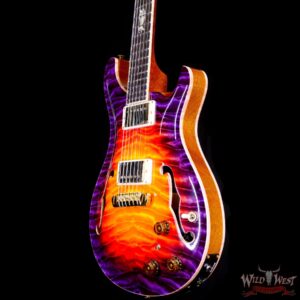 Paul Reed Smith PRS Private Stock # 10383 Quilt Top McCarty 594 Hollowbody II Piezo Brazilian Rosewood Fingerboard Indian Ocean Sunset - Image 2
