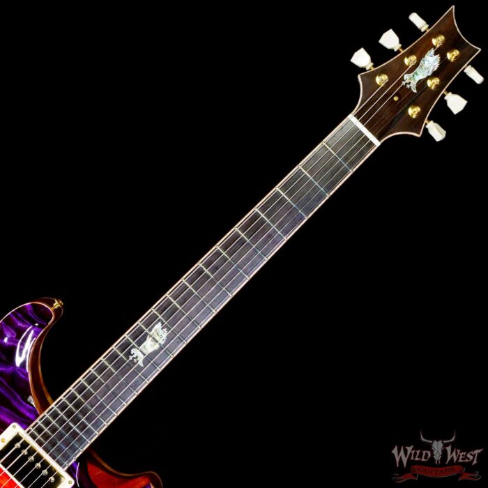 Paul Reed Smith PRS Private Stock # 10383 Quilt Top McCarty 594 Hollowbody II Piezo Brazilian Rosewood Fingerboard Indian Ocean Sunset - Image 4