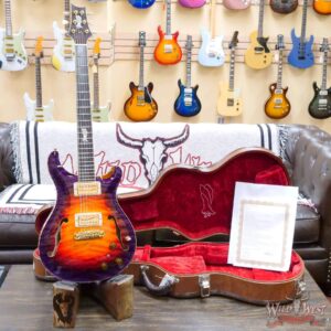 Paul Reed Smith PRS Private Stock # 10383 Quilt Top McCarty 594 Hollowbody II Piezo Brazilian Rosewood Fingerboard Indian Ocean Sunset - Image 6