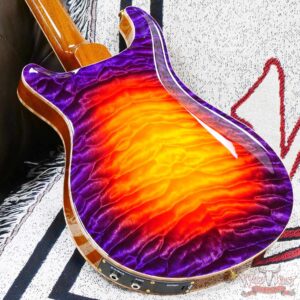 Paul Reed Smith PRS Private Stock # 10383 Quilt Top McCarty 594 Hollowbody II Piezo Brazilian Rosewood Fingerboard Indian Ocean Sunset - Image 12